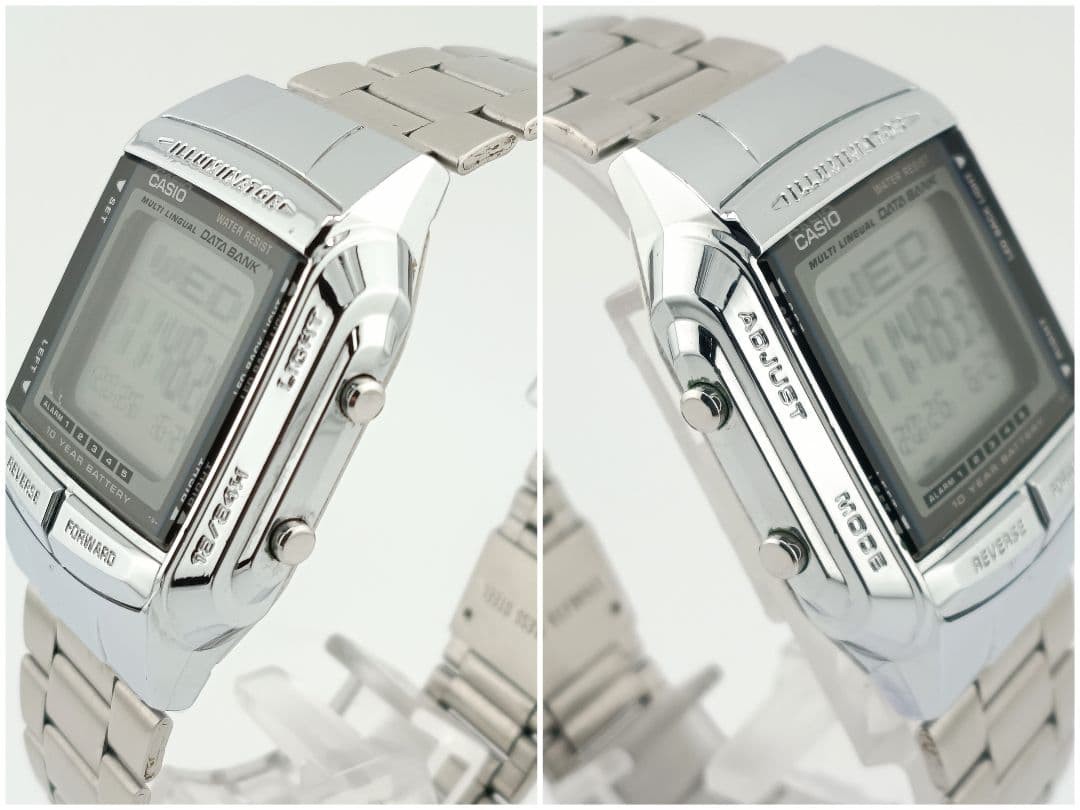 Working CASIO Data Bank DB-360 13-Language Retro Men’s Watch