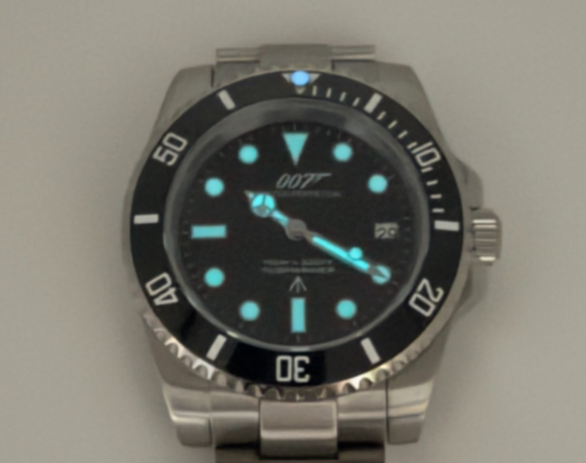 James Bond 007 BOND ‘Goldfinger’ Seiko NH35 Automatic Movement Watch Black