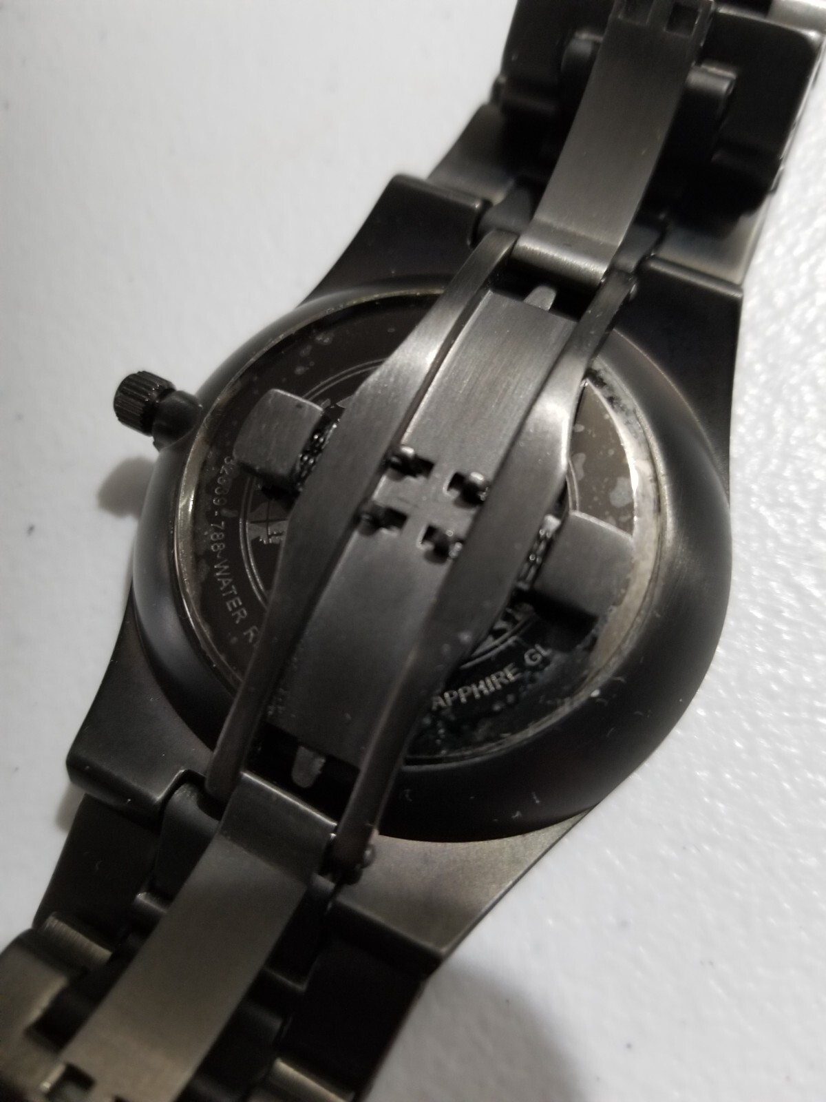 Bering Ceramic Brushed Black Men’s Watch 32339-788 Water Resistant Sapphire Glas