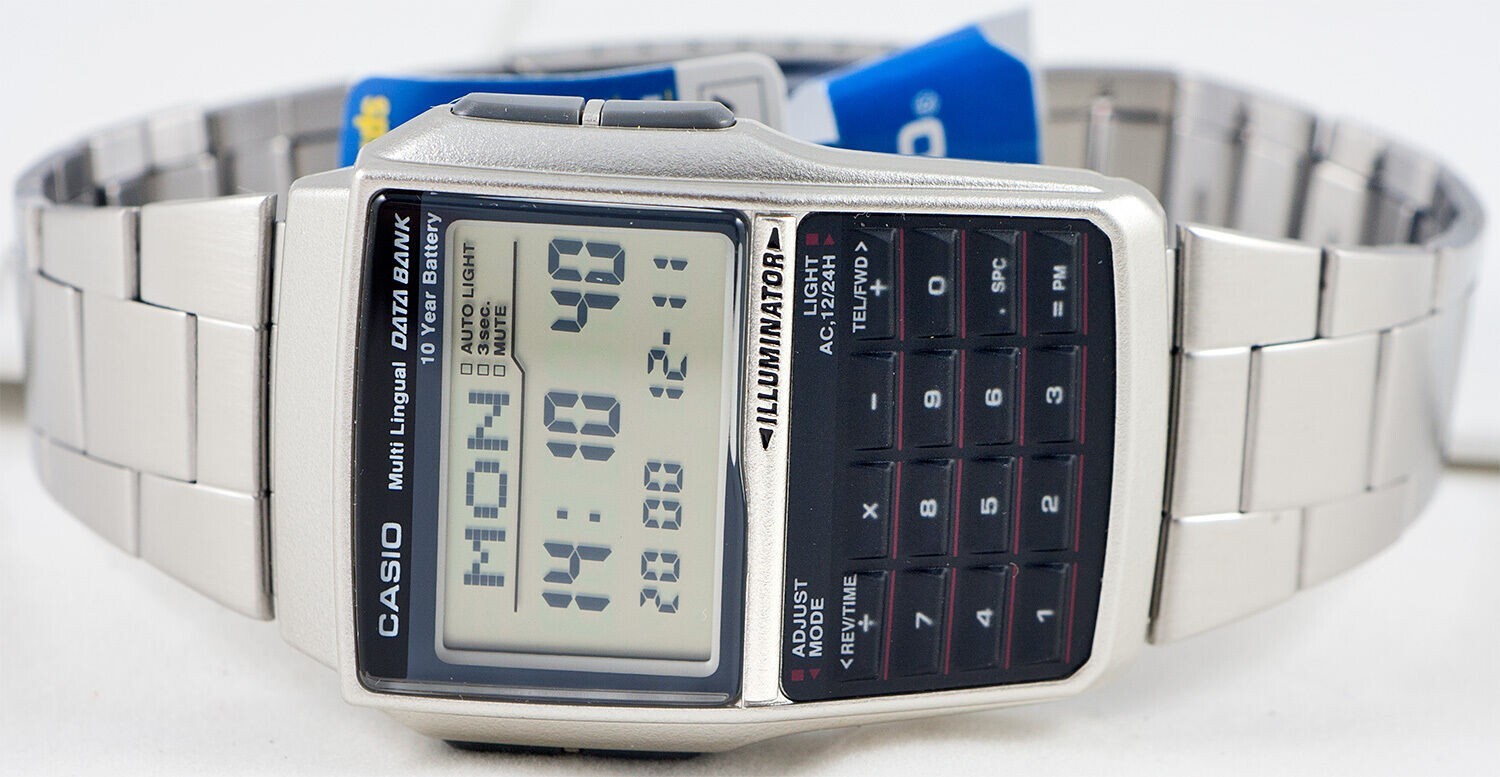 Men’s Casio Databank Calculator Watch DBC-32D-1A DBC32D-1A