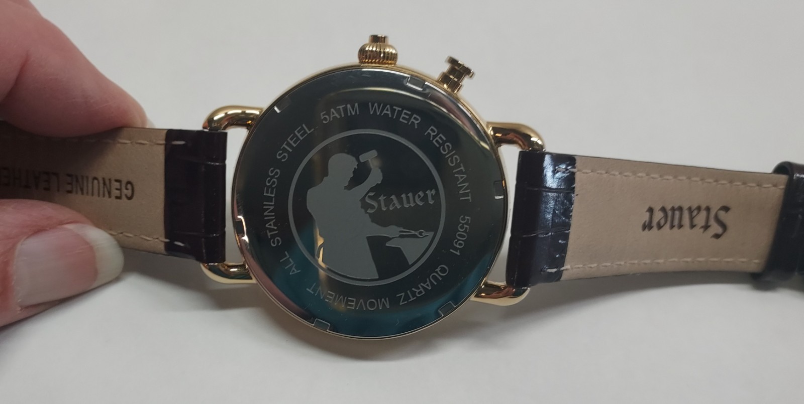 Stauer Retrograde – Man’s WRIST WATCH – QUARTZ – STAINLESS STEEN – WATER RESISTA