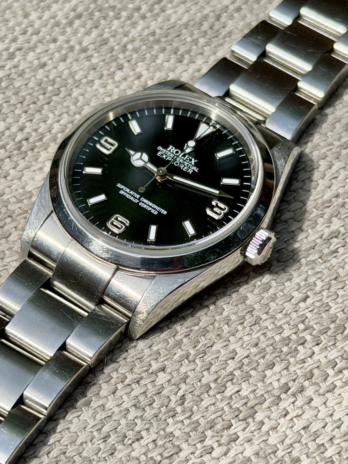 Rolex Explorer 114270 Y Serial 36mm – 13 Link 78690 SEL