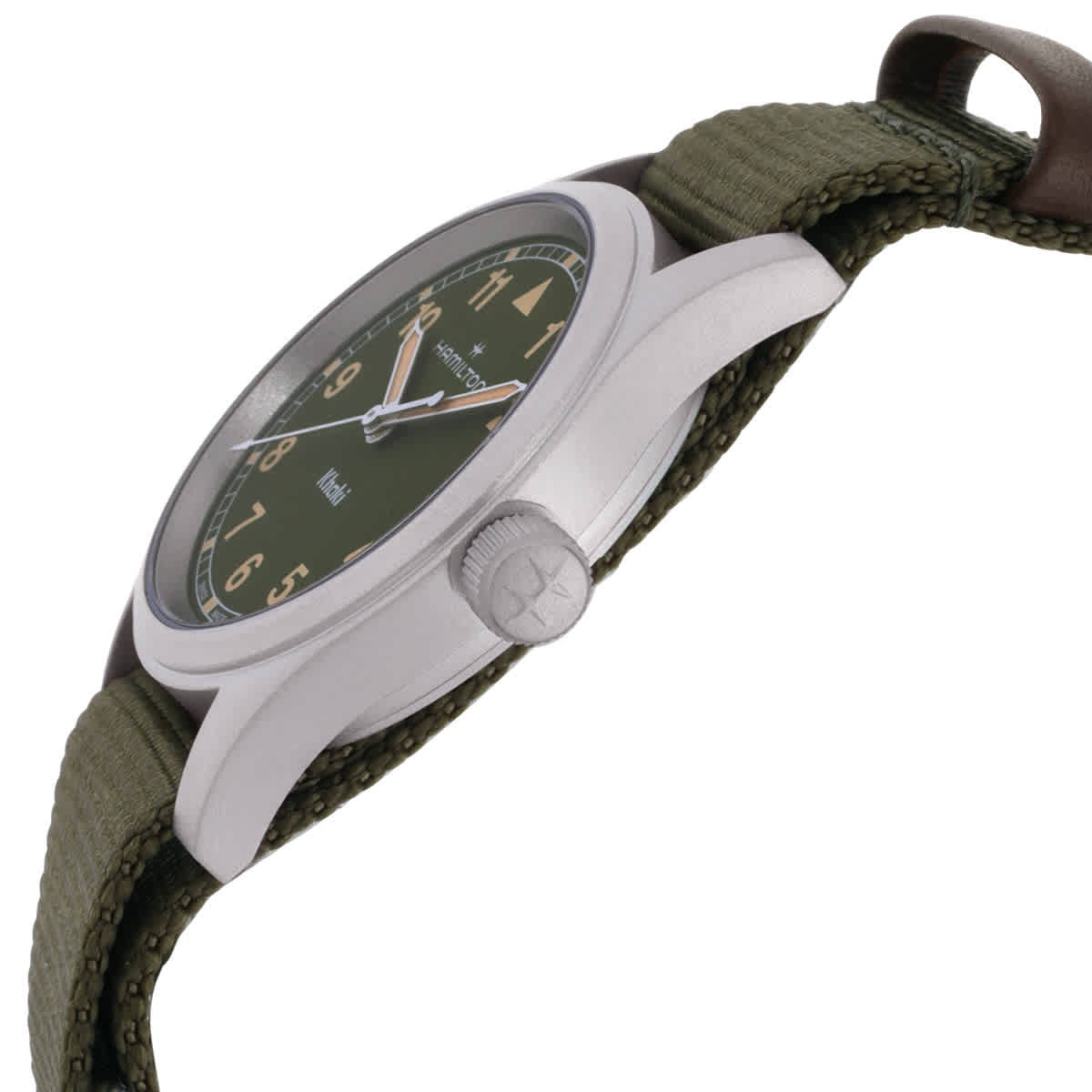 Hamilton Khaki Field Quartz Green Dial Ladies Watch H69301960