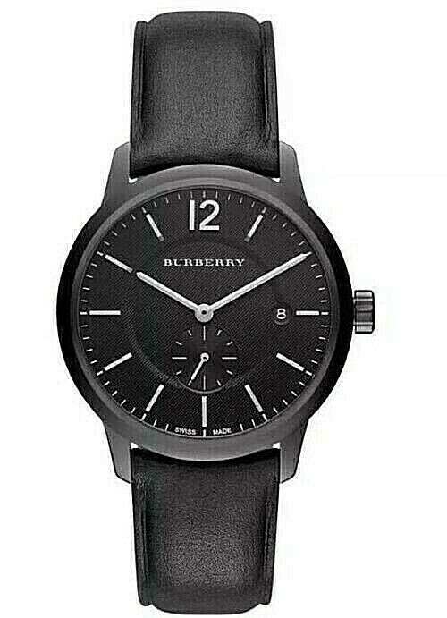 Brand New Burberry BU10003 The Classic Round Steel Case Men’s Watch
