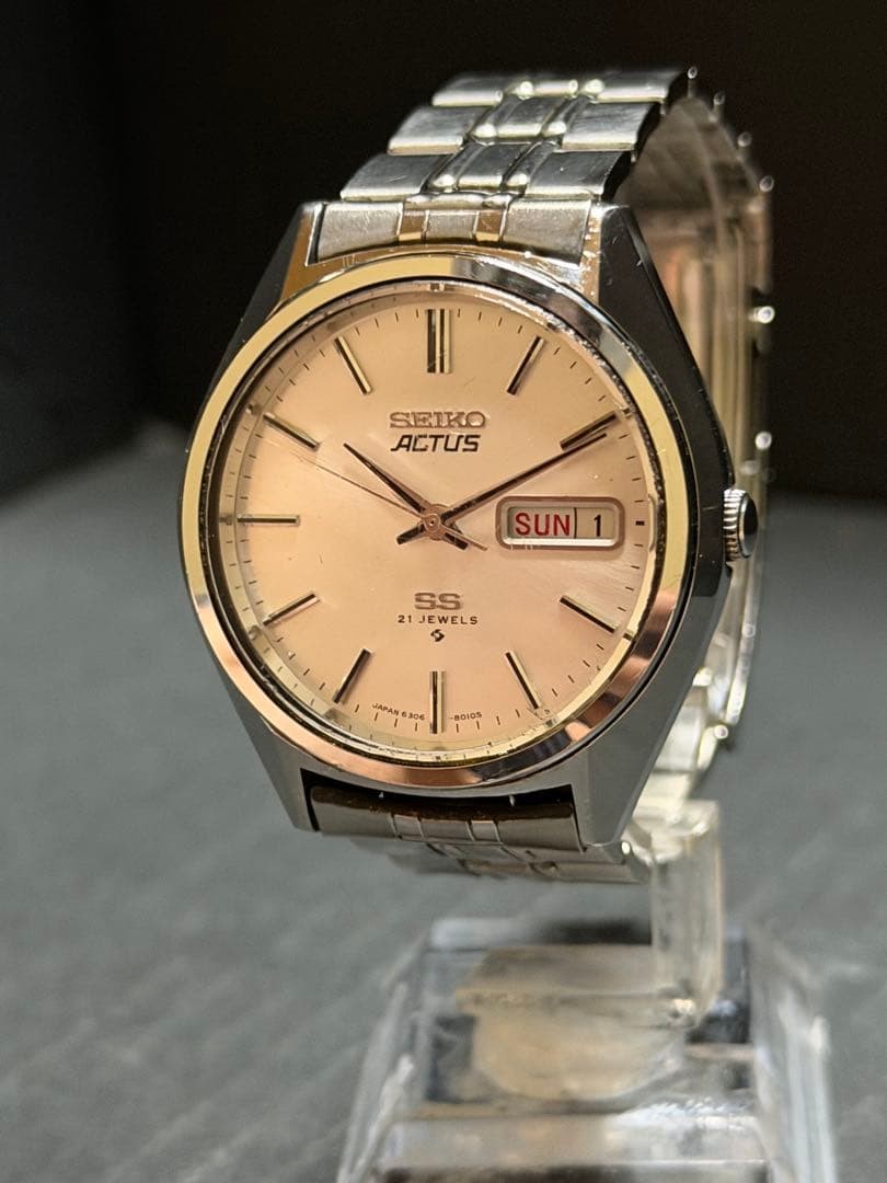 Seasonal piece SEIKO Actus SS1976 Automatic Men’s Wristwatch in working conditio