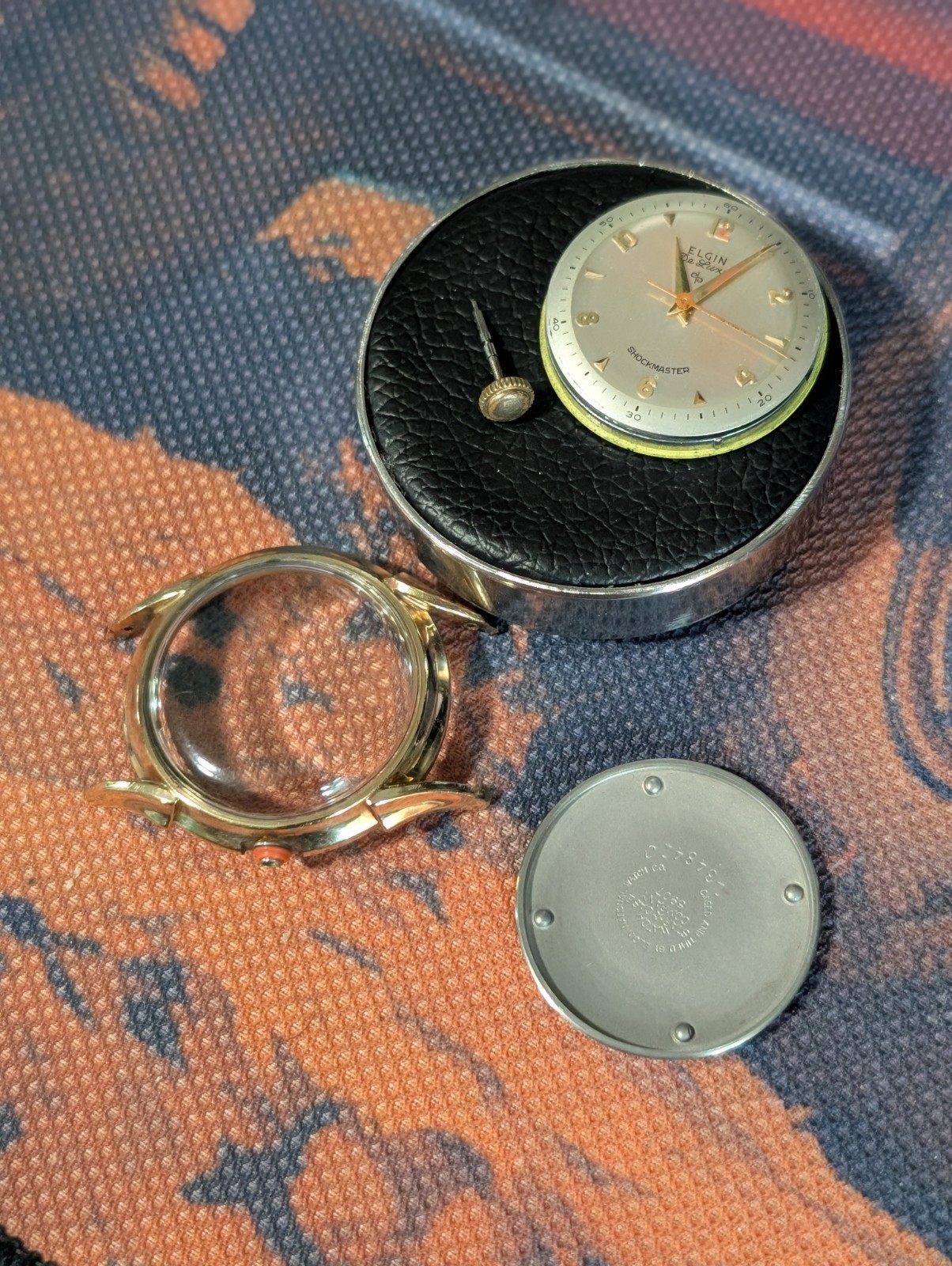 1950s Men’s Elgin Dress Watch Manual Wind 10K Gold Filled Incredible Condition