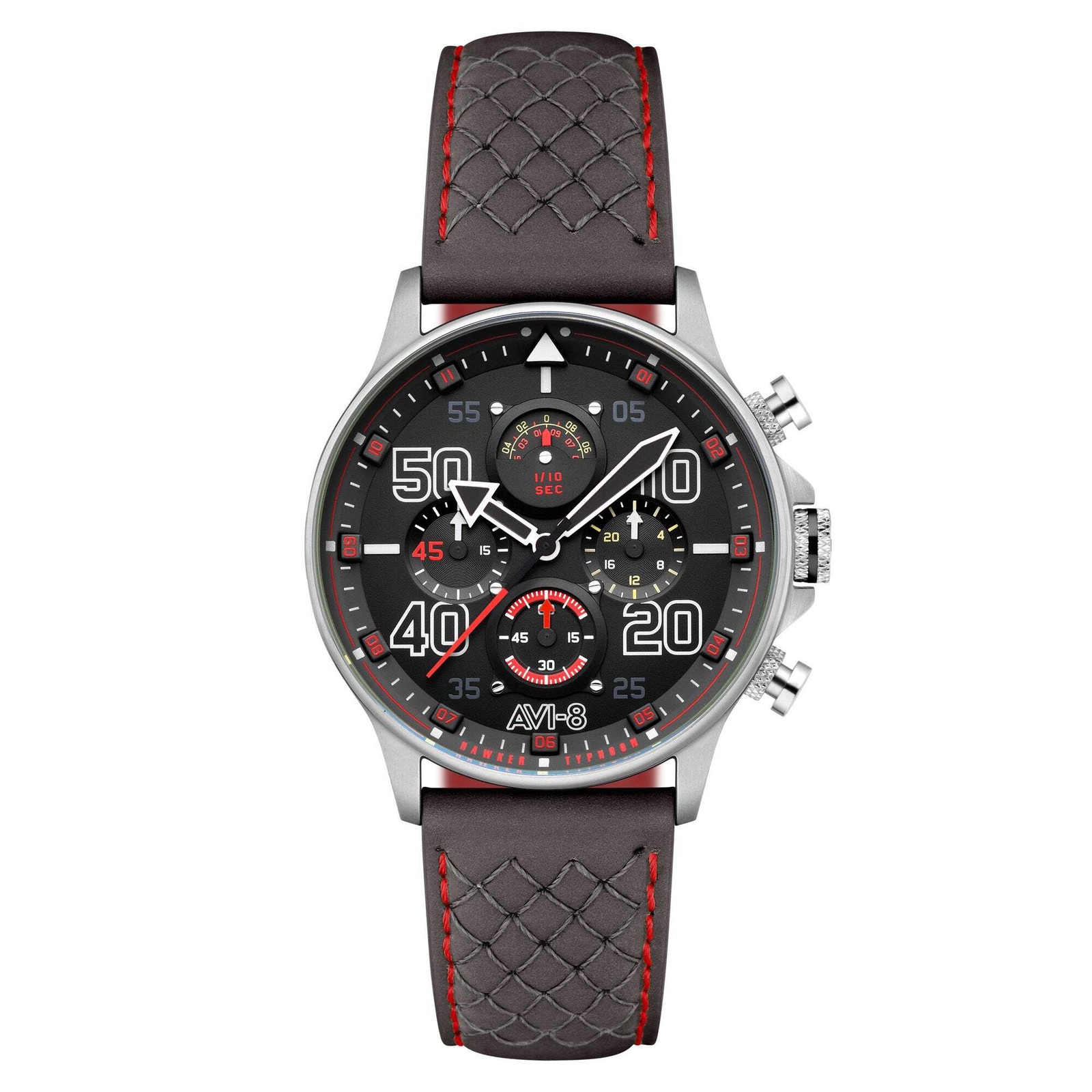 AVI-8 Hawker Typhoon Coningham Chronograph Rose Men’s Watch – Brand New