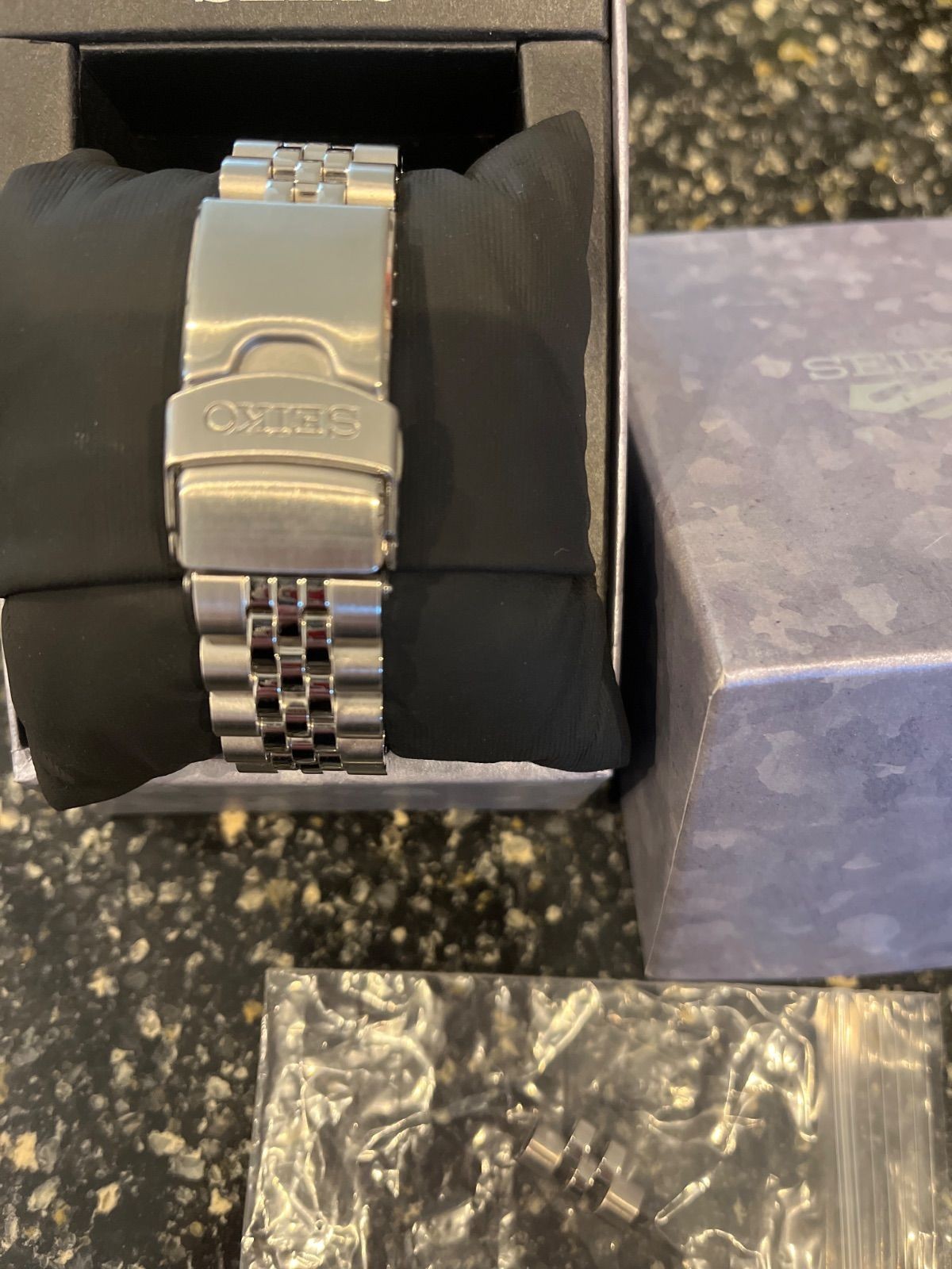 Seiko SSK001K1 Automatic Black Dial Stainless Steel 42.5mm Men’s Watch