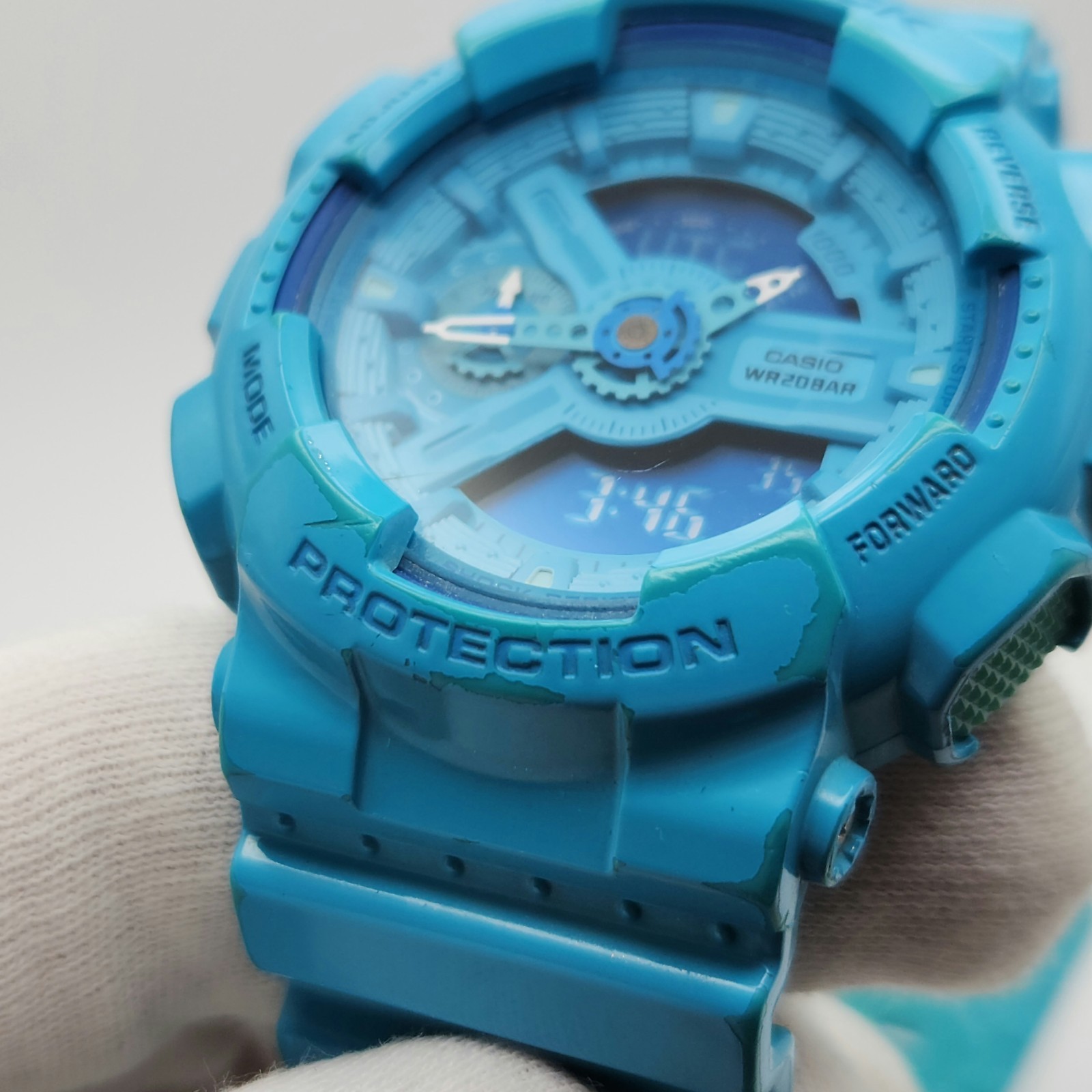 Casio G-Shock GMA-S110CC Men’s Blue Ana-Digi Quartz Watch