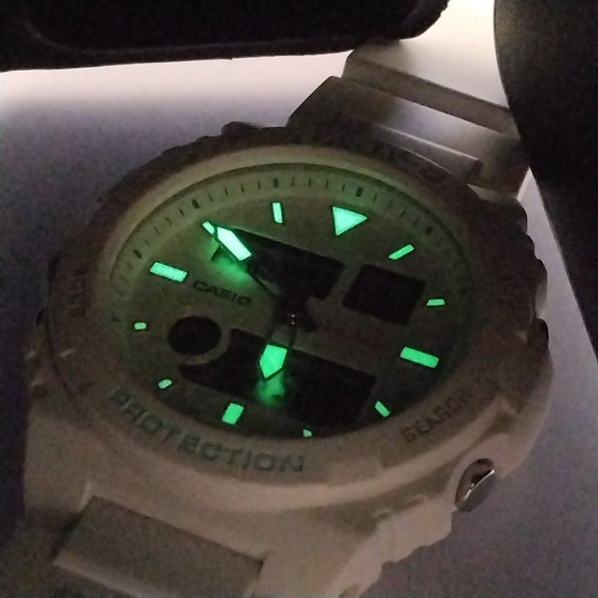 CASIO Baby G G LIDE Quartz Wristwatch BAX 100 7AJF White Mint Green