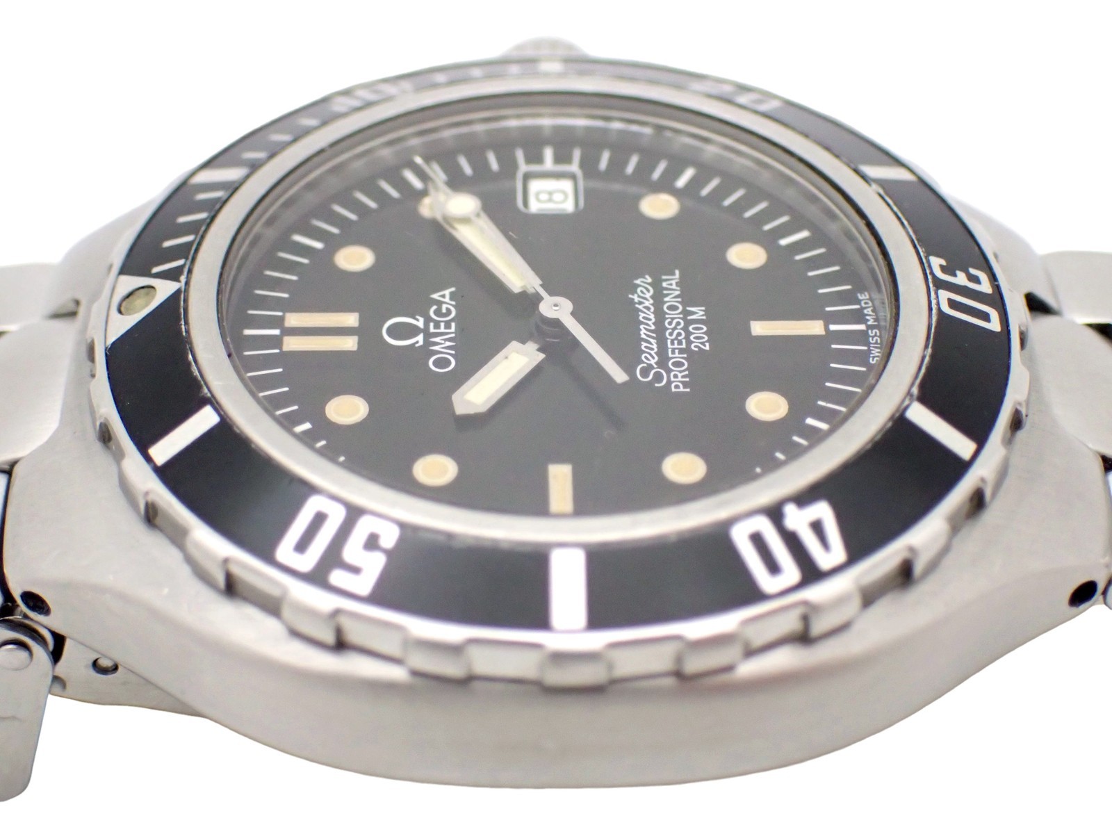 OMEGA Seamaster Professional 200m Mid Size 37mm Quartz Date Watch 396.1062 w/Box