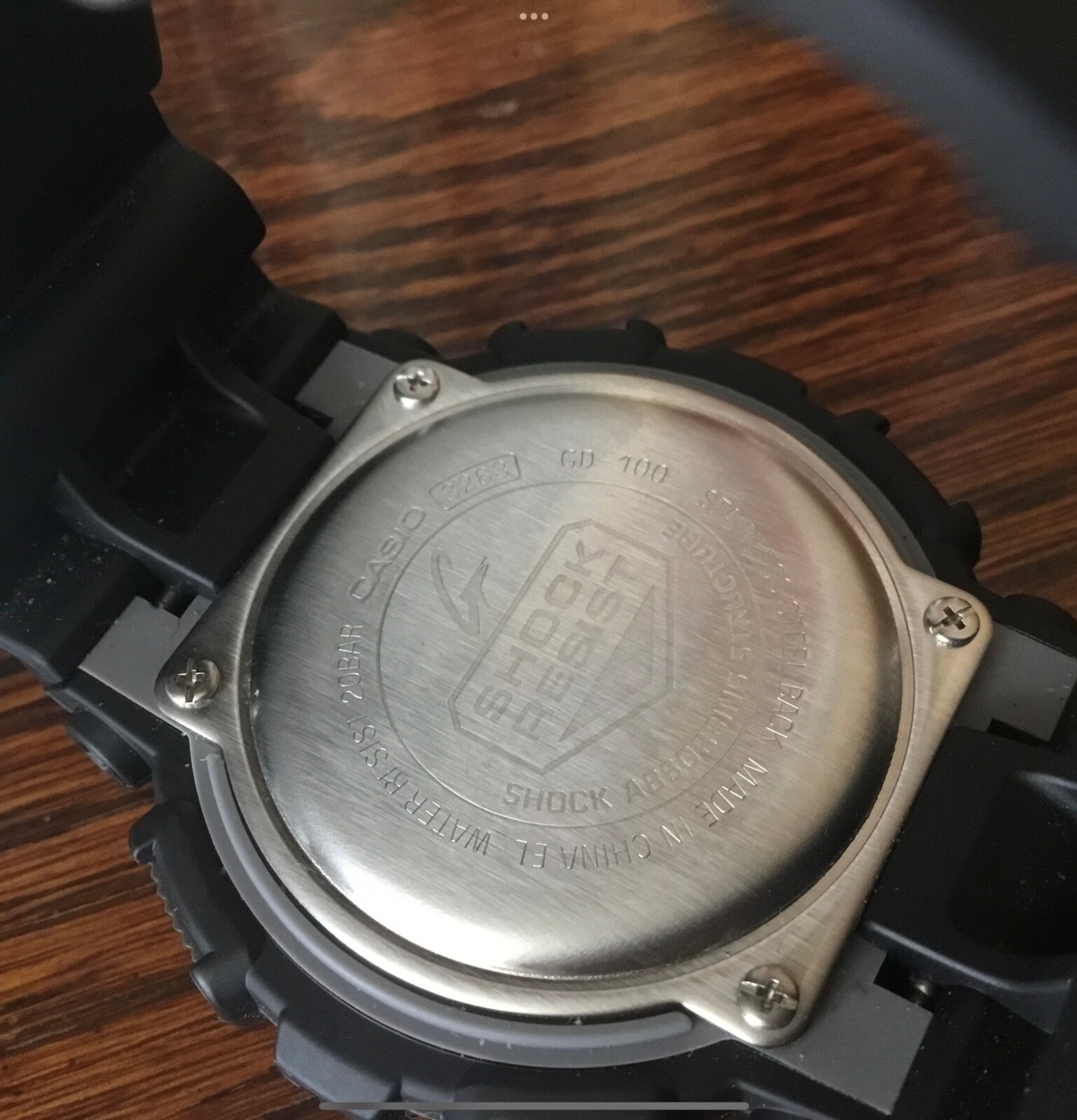 CASIO G-Shock Wrist Watch in Black Model GD-100-1ACU