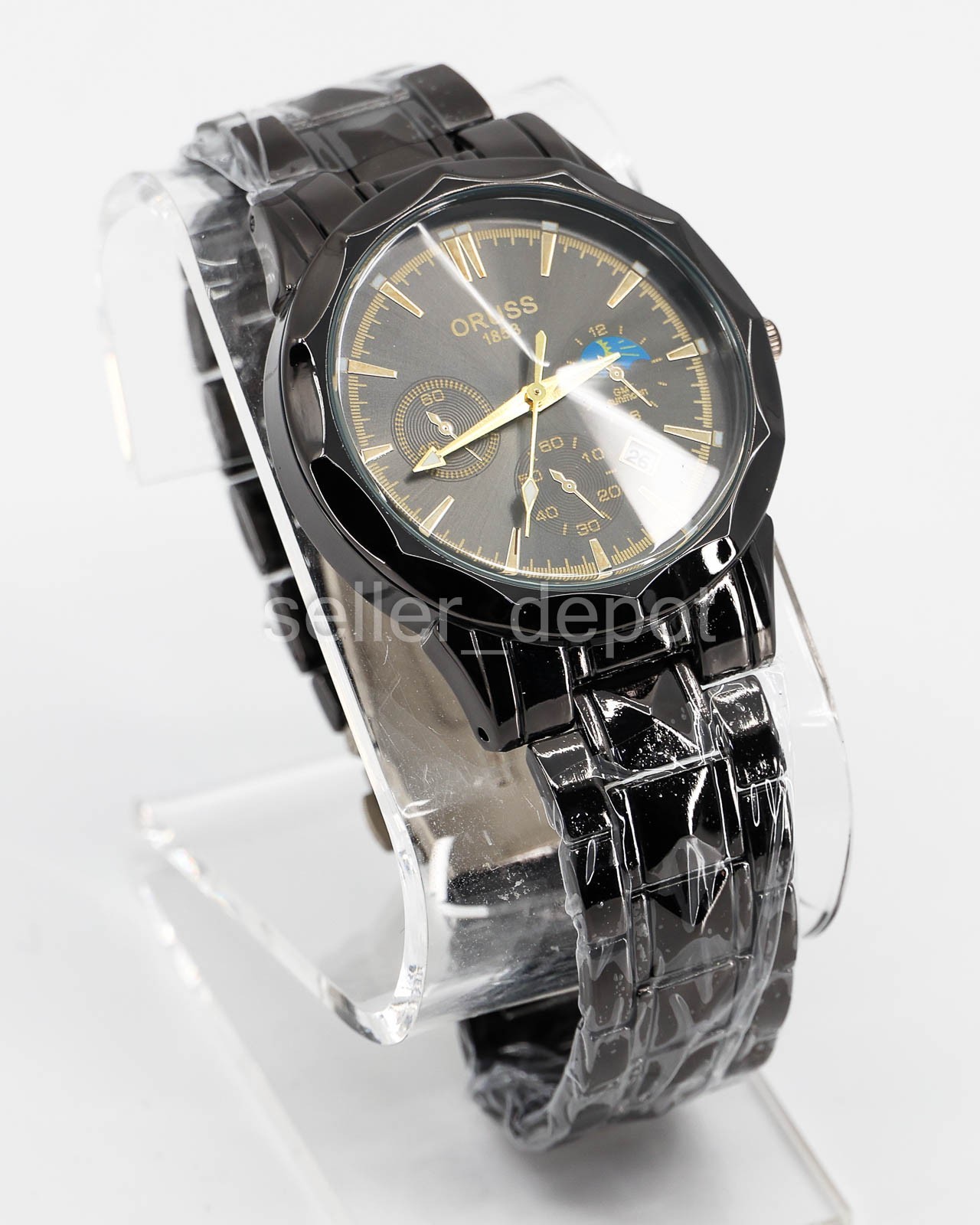 NEW BQ94 ORUSS Men’s Luxury Watch Polygonal 1853 watch w box & band tool