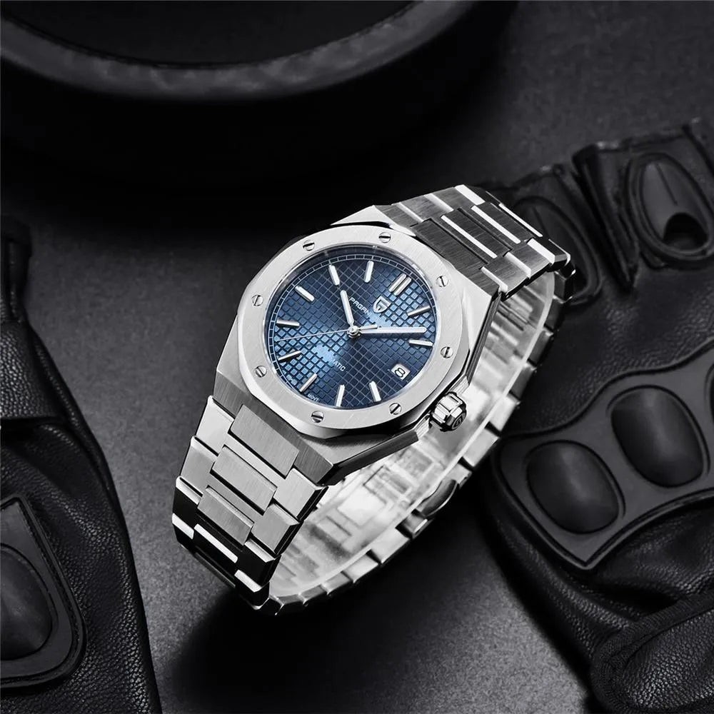 Pagani Design PD-1673 White Stainless Steel Automatic Men’s Watch