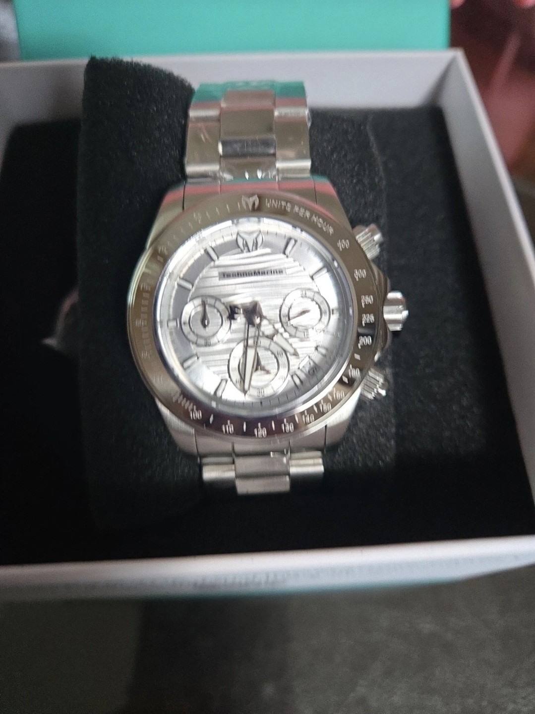 TM-219009 TechnoMarine Manta Ray Unisex Watch Silver 38mm *free 3yr Warranty **