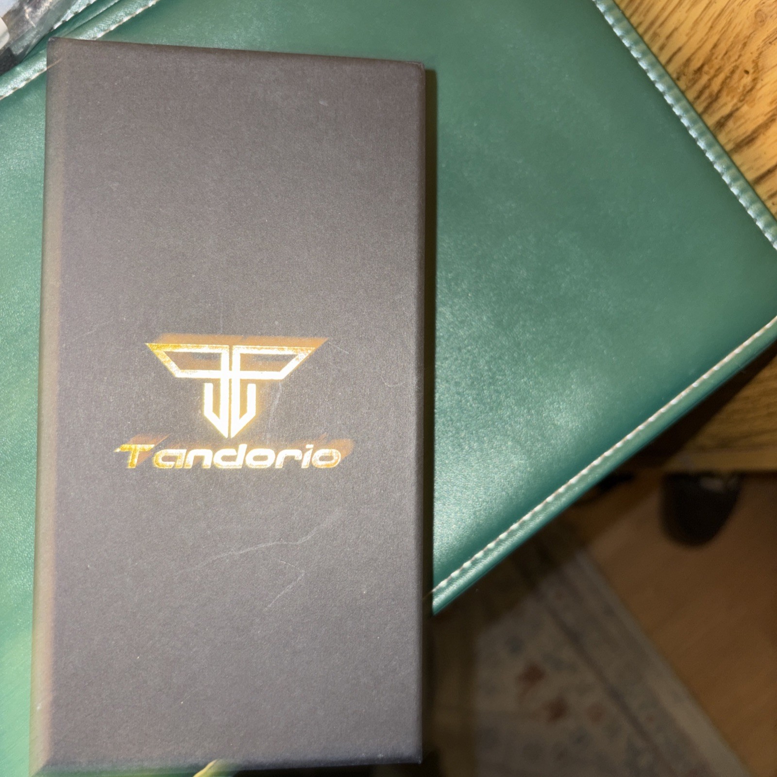 Tandorio 40mm White Square Sapphire NH35 10ATM Automatic Watch… Box And Links