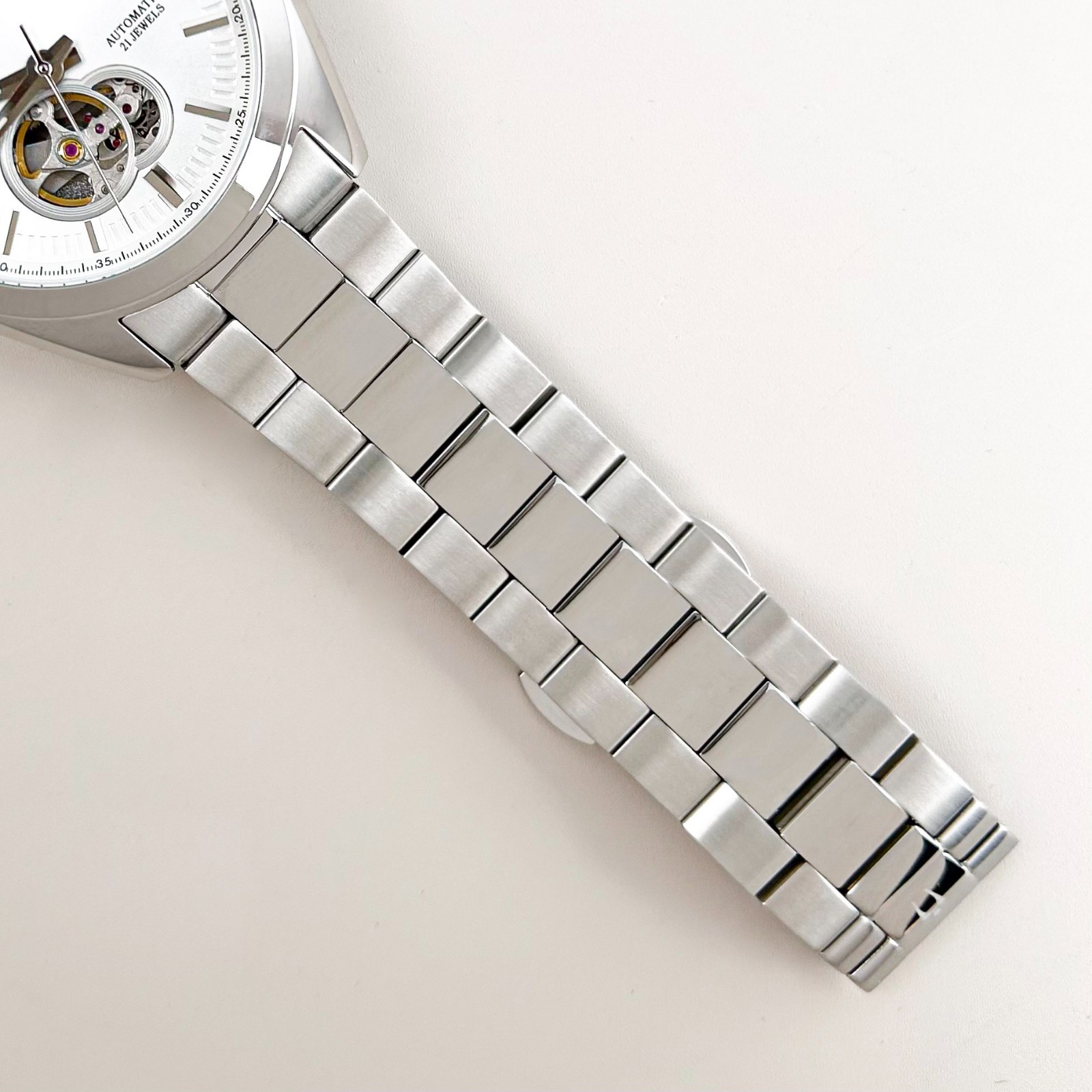 New Bulova Surveyor 96A274 Silver Dial Men’s Classic Automatic Chronograph 42mm