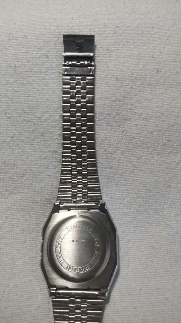 [Unused A] CASIO Vintage B817 Long-term storage item, extremely rare.