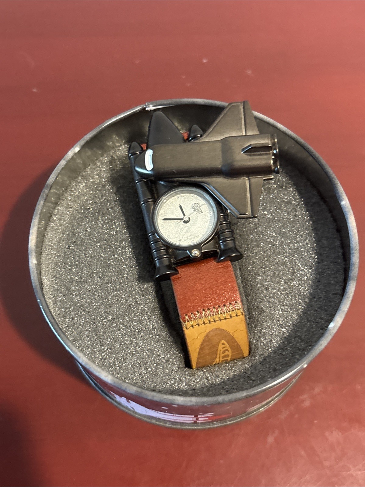 NASA Time Shuttle Quartz Watch Japan Movt. Untested As Is In New Box