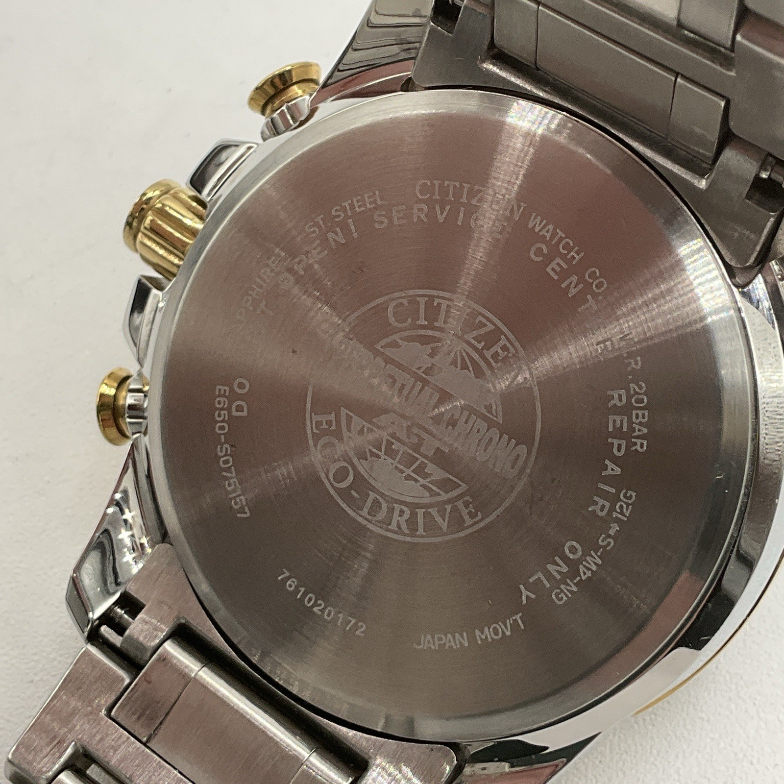 Citizen Eco-Drive E650-S075157 Perpetual Chrono Atomic Sapphire 42mm 20 BAR