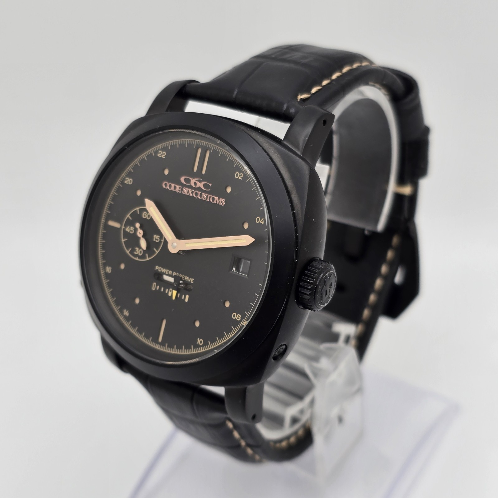 Custom-Built Automatic Watch – 45mm Power-Reserve “Big Boy”