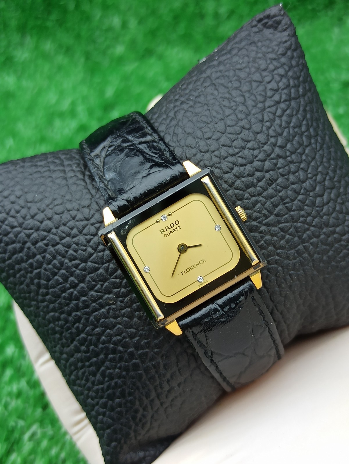 SMALL ! VINTAGE RADO FLORENCE MODEL SLIM WATCH SWISS MADE 90s UNISEX & RARE