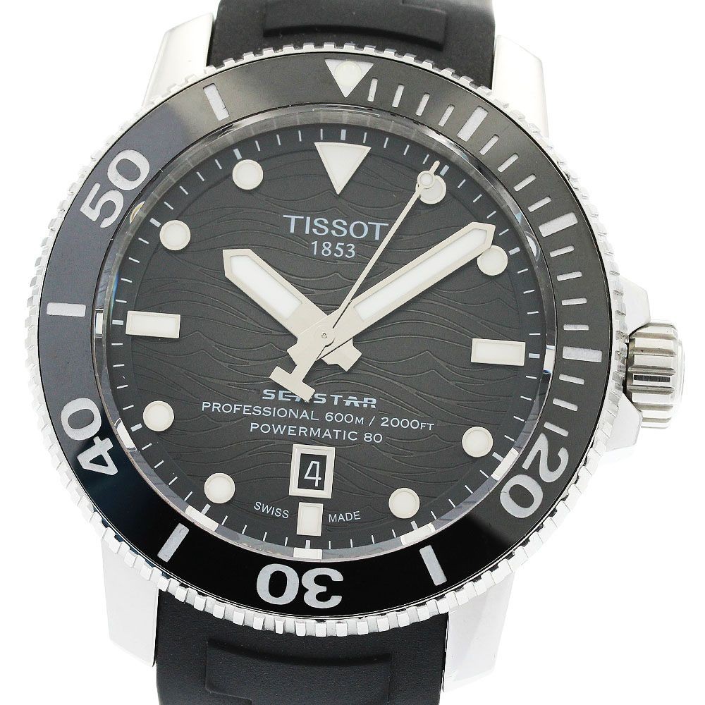 Tissot T Sport Automatic Watch Mens 46mm Ref T1206071744100 wrist 21cm