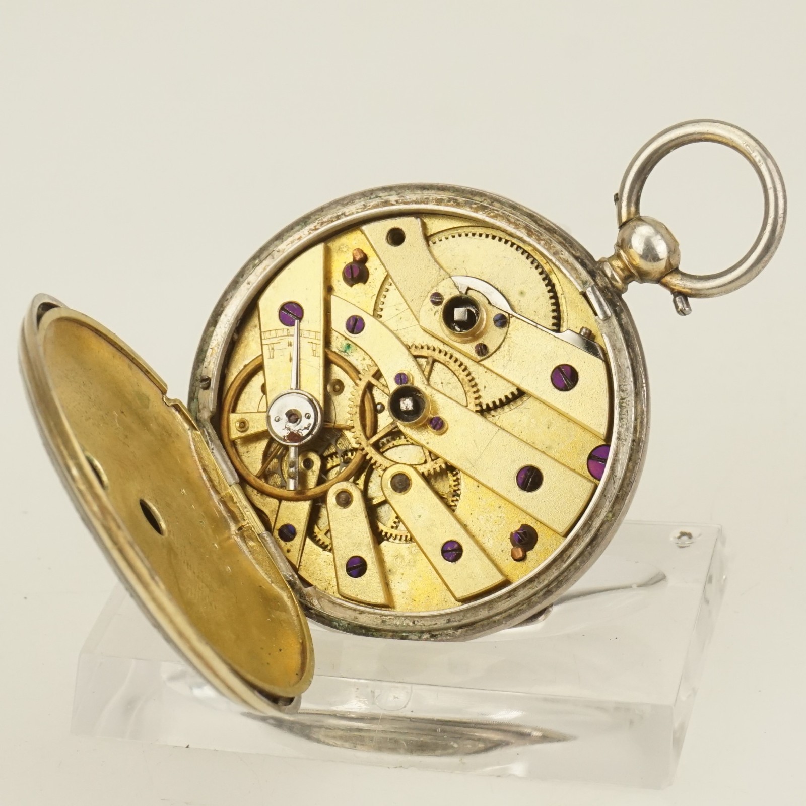 Rare! Silver Pocket watch Men’s no repeater no fusee no duplex not for scrap RAR