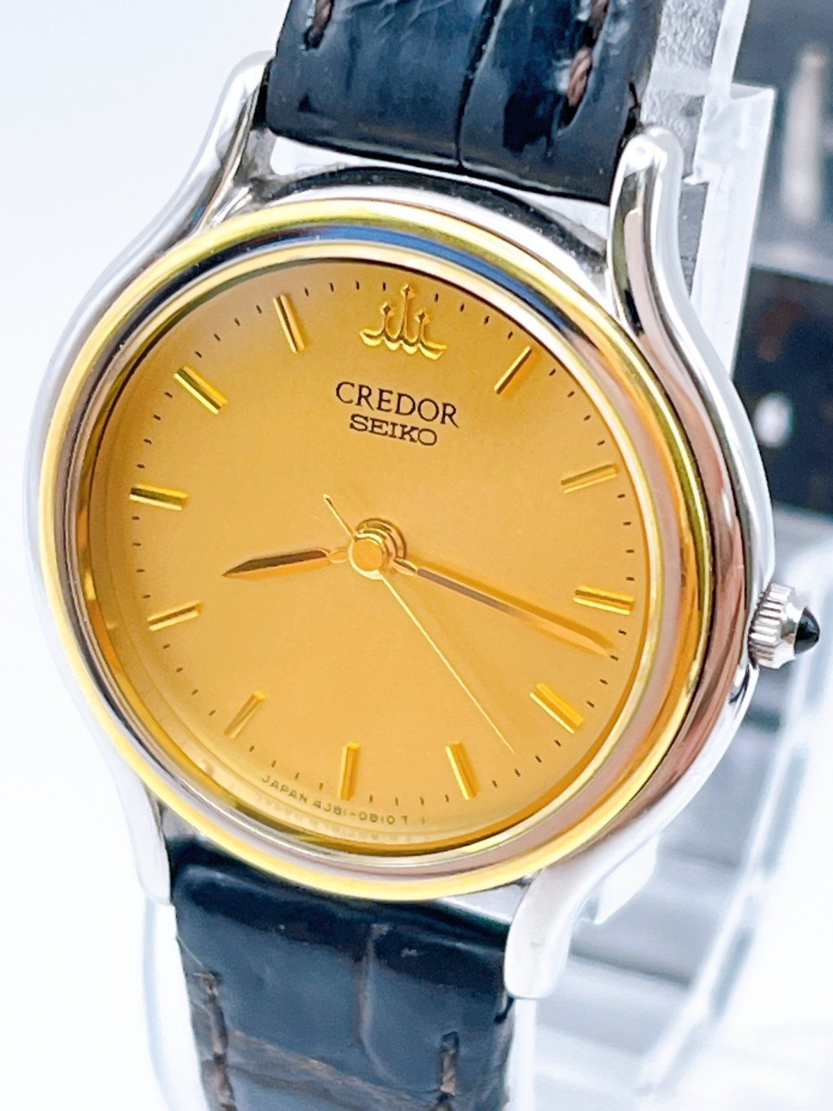 Seiko Credor GSAS051 4J81-0A60 Quartz 26mm Watch w/ Manual