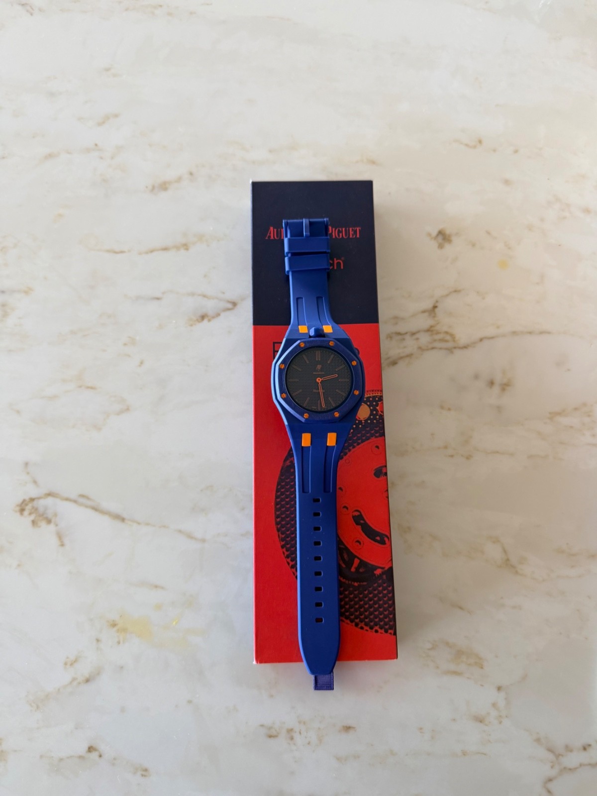 Swatch x AP Royal Pop ORENJI HACHI – Brand New in Box