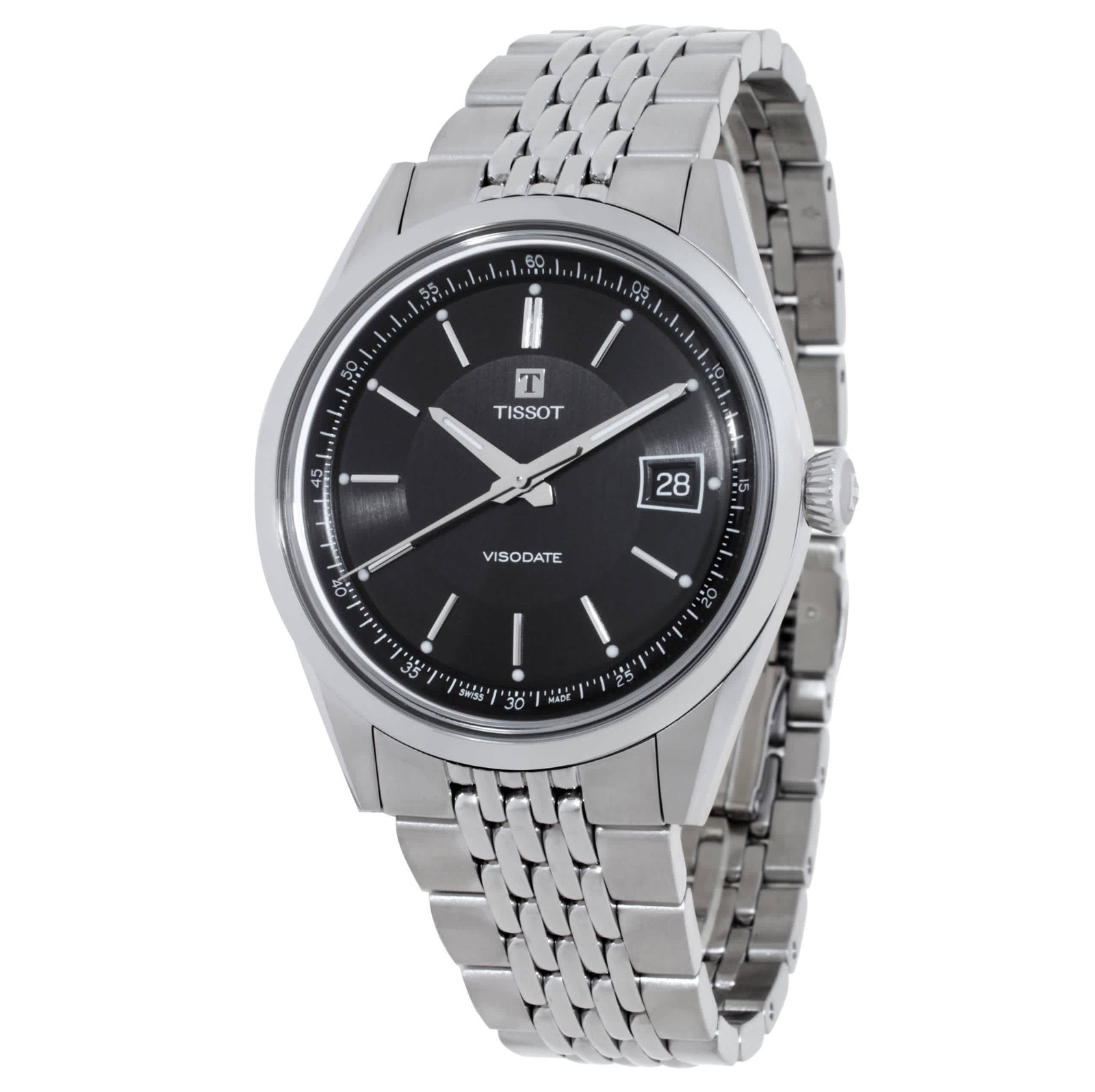 Tissot Visodate Automatic Black Dial Men’s Watch T1574071105100