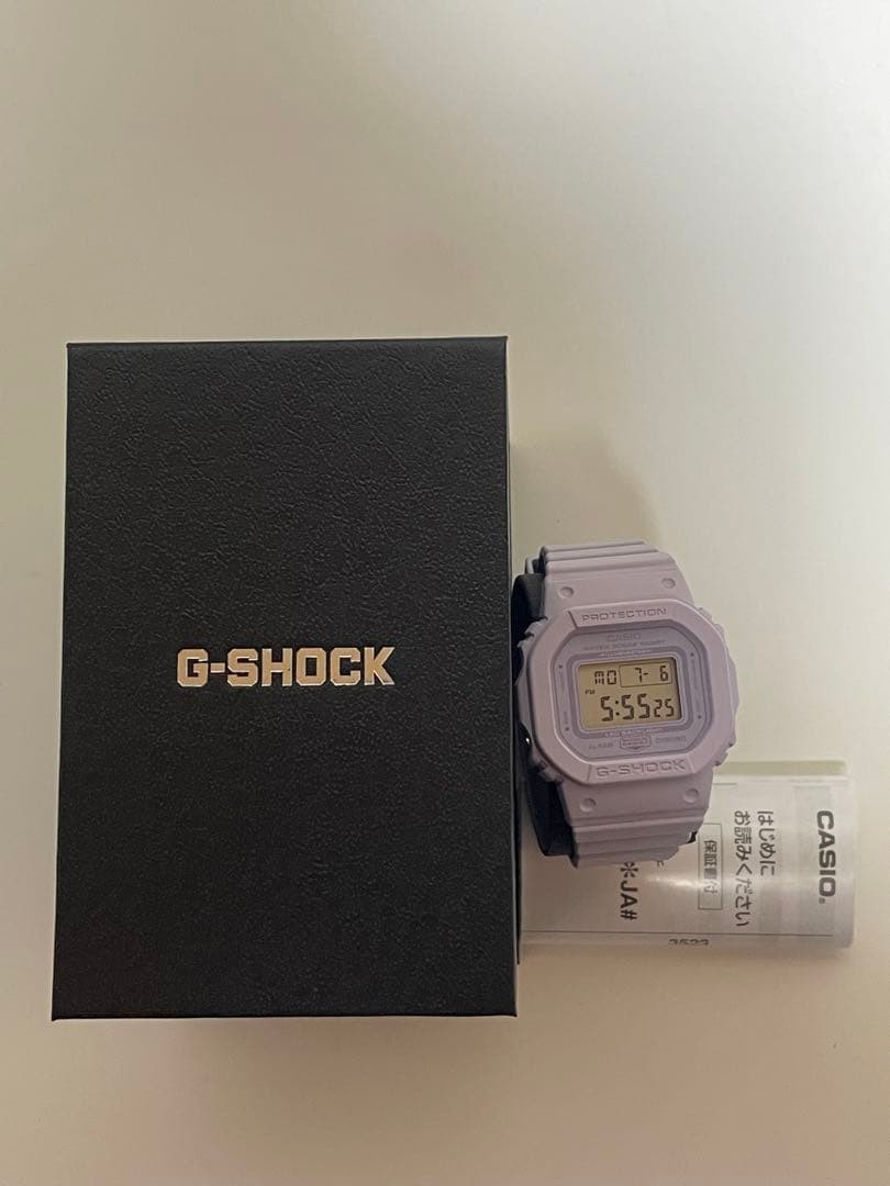 CASIO G SHOCK Digital Watch Body Purple Model 5600