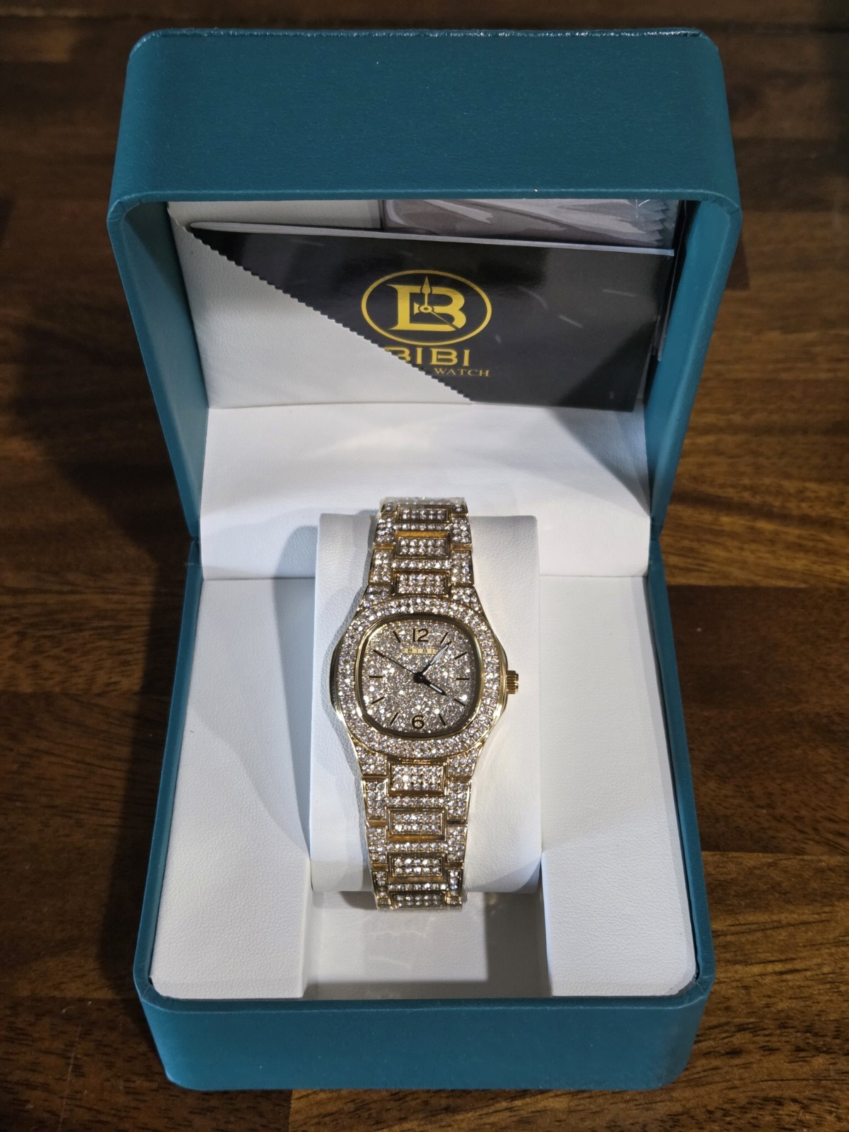 BIBI B0260 Gold With Crystals