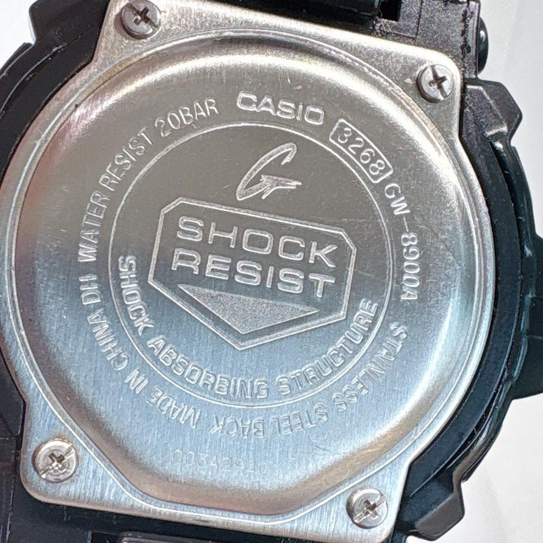 Good condition Working G SHOCK GW 8900A Series Digital Wristwatch
