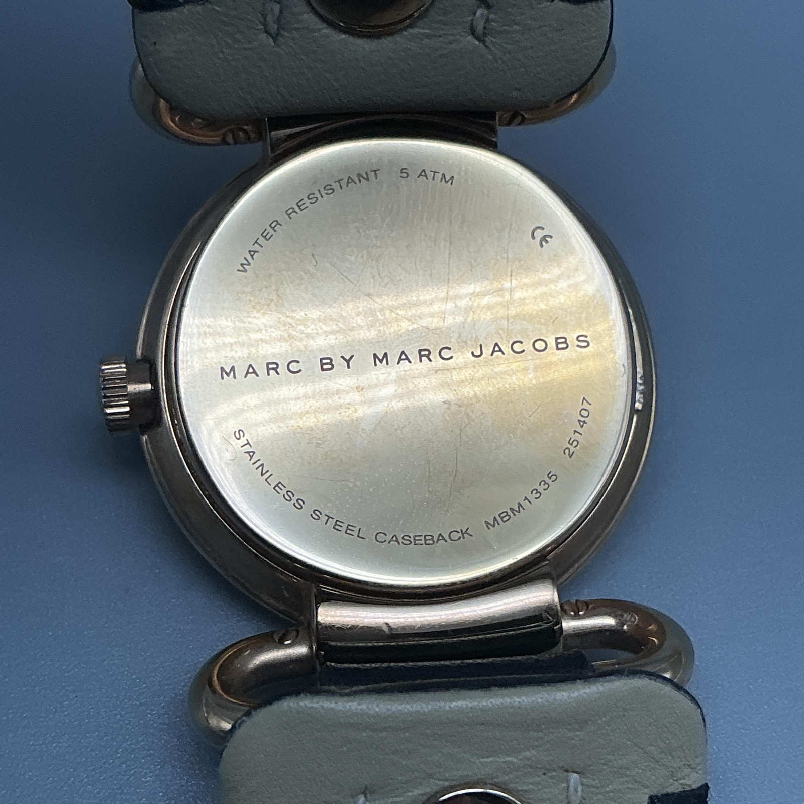 Marc By Marc Jacobs Molly Womens Watch 30mm Rose Gold Tone MBM1335 New Battery