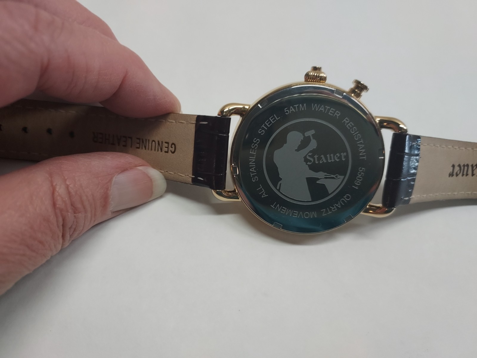 Stauer Retrograde – Man’s WRIST WATCH – QUARTZ – STAINLESS STEEN – WATER RESISTA