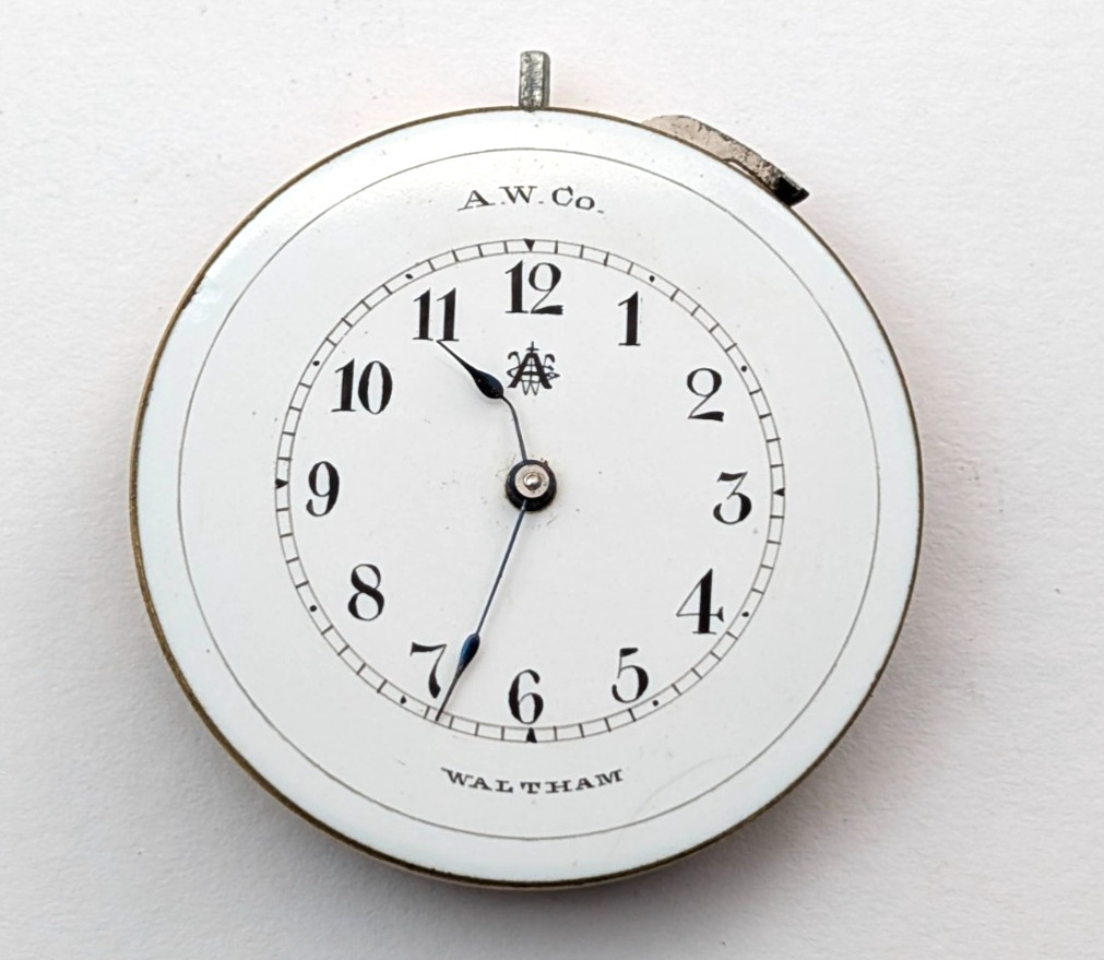 1882 WALTHAM Royal Model 1873 7 Jewels 8s 36mm Antique Pocket Watch PARTS REPAIR