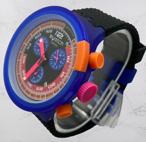 Refurbished Beautiful Swatch Chronograph-Date Multi-Color Quartz Men’s Watch