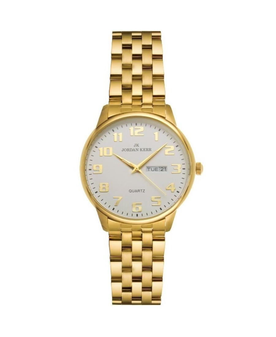 JORDAN KERR Men Analog Quartz Casual Watch Classic Dress 40mm Waterproof Round W