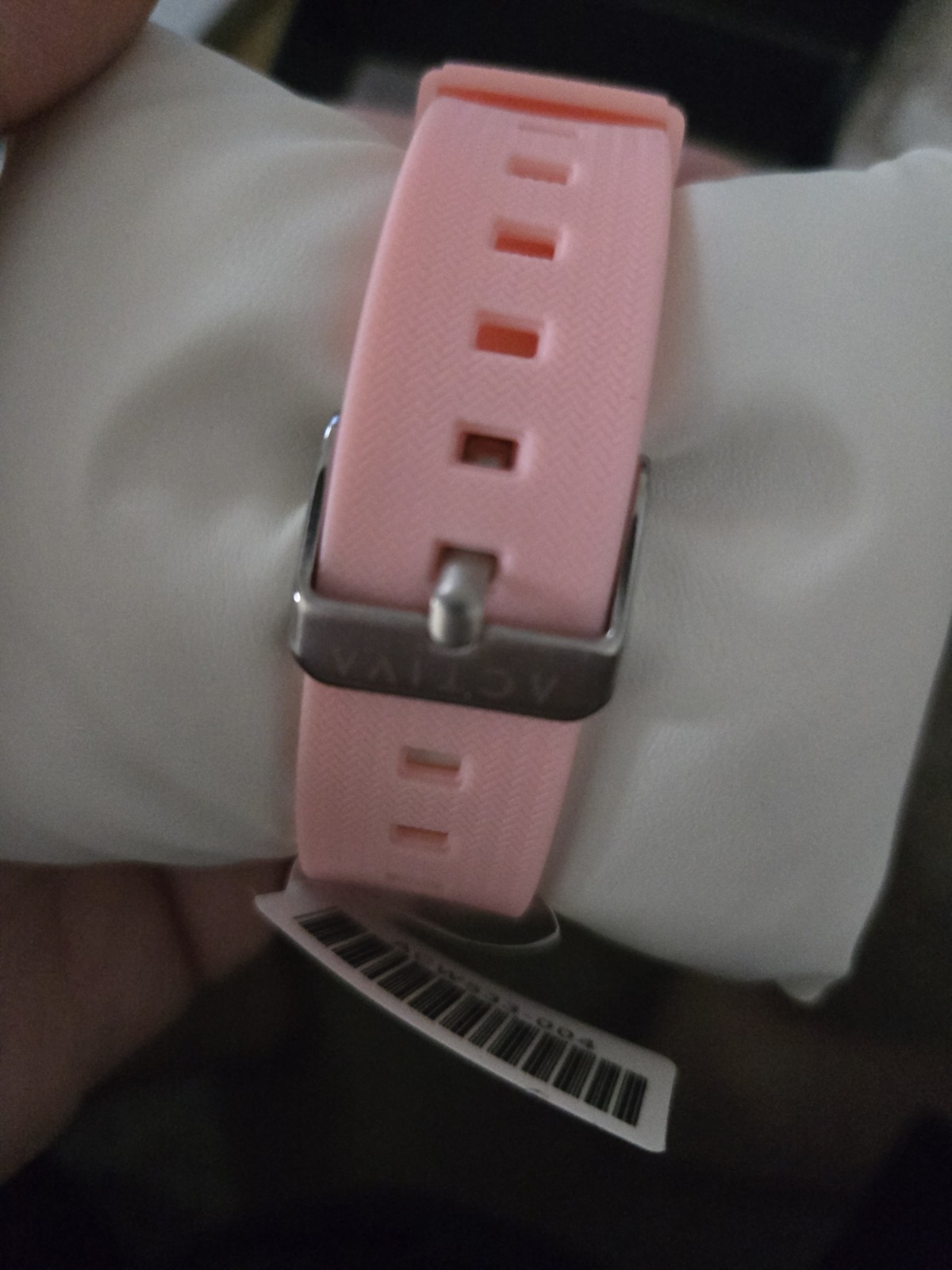 Activa Sport Analog/Digital Quartz Watch 46mm Pink Resin Strap 50m Box