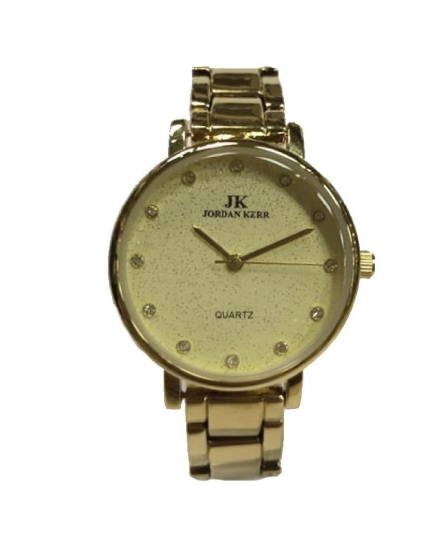 JORDAN KERR Women Analog Quartz Casual Watch Classic Dress 34mm Waterproof Round
