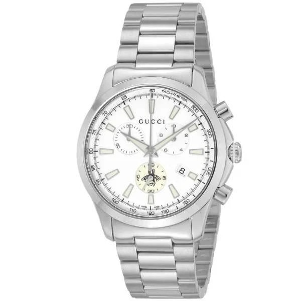 GUCCI G-Timeless YA126472 Silver Dial Unisex Watch 38mm