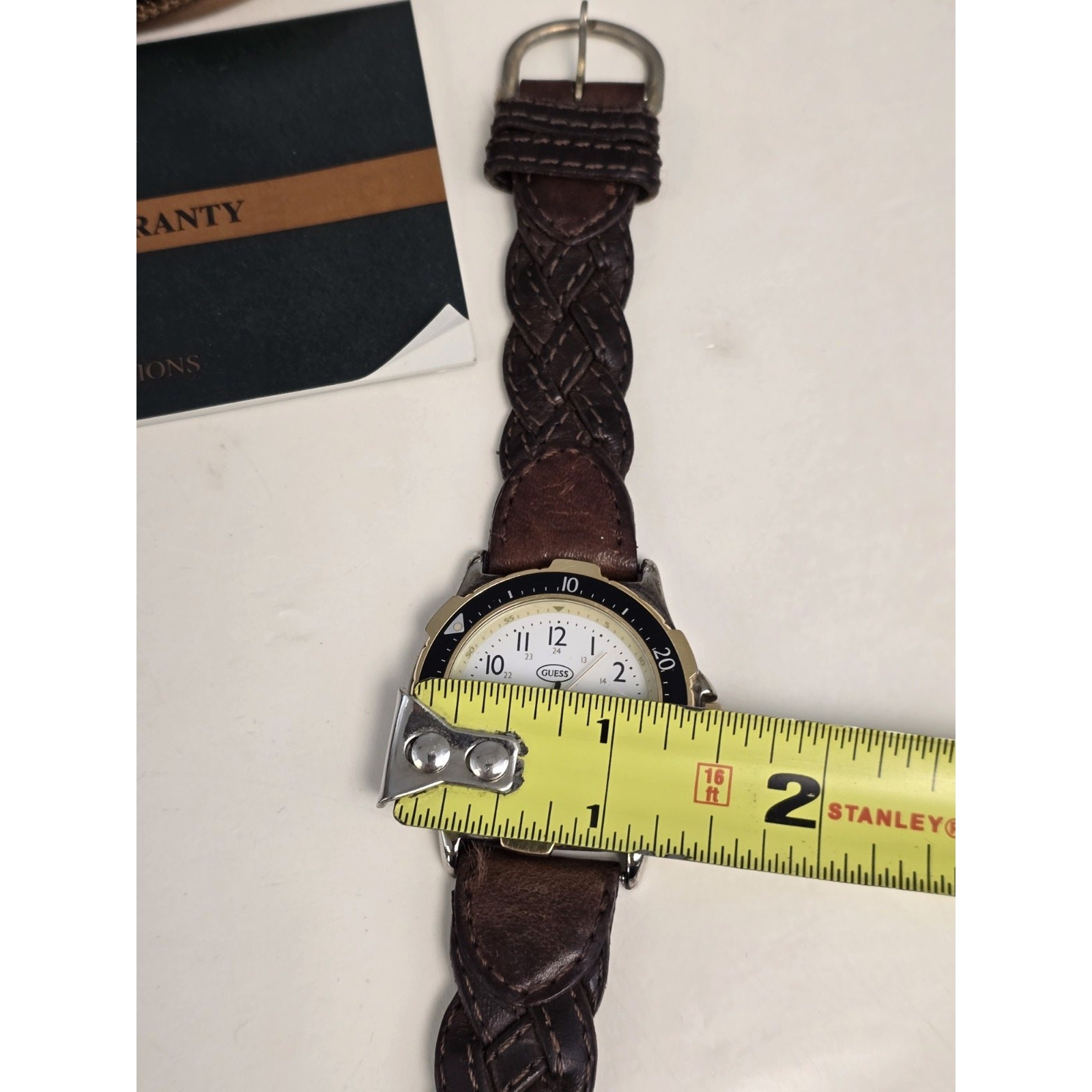 Guess Indiglo Watch Philippines Movt Water Resistant Vintage 90’s