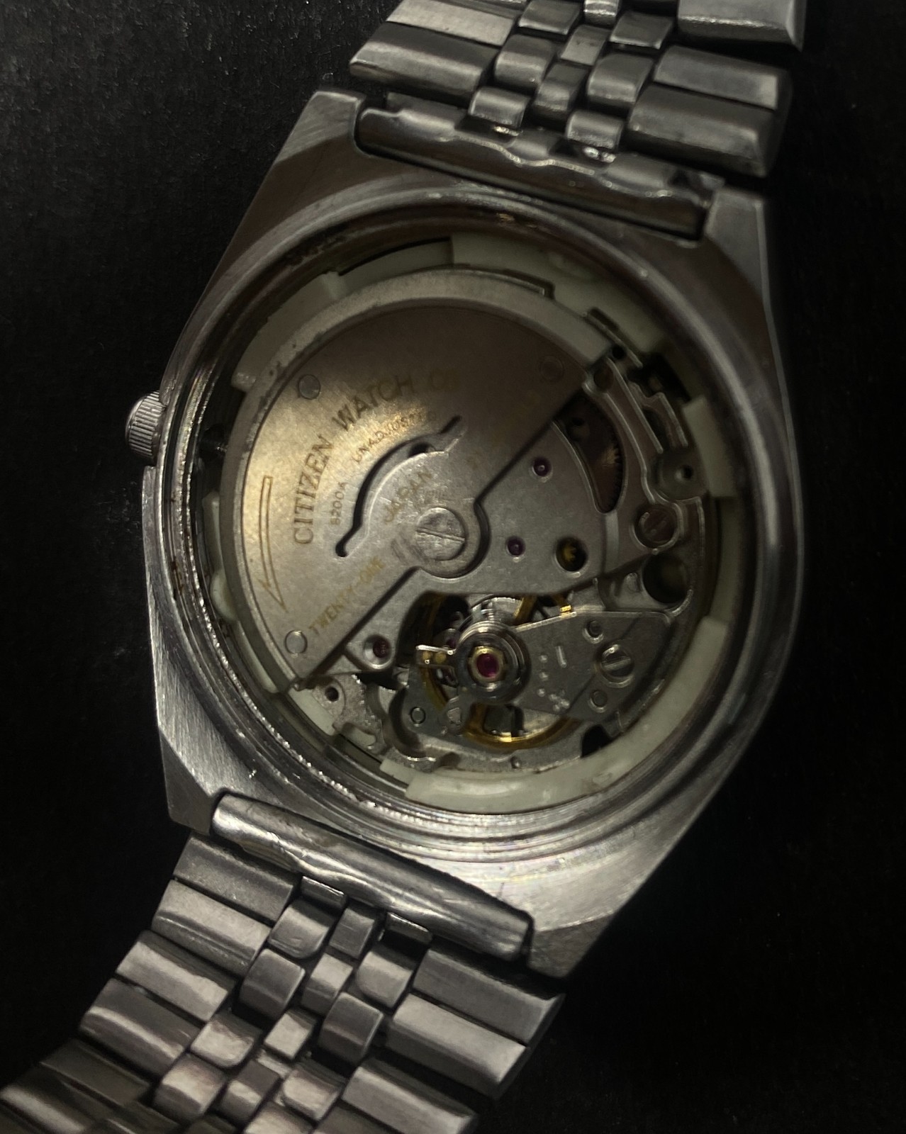 Vintage Citizen Automatic 8200A Japan Movement Day-Date Men’s Wrist Watch