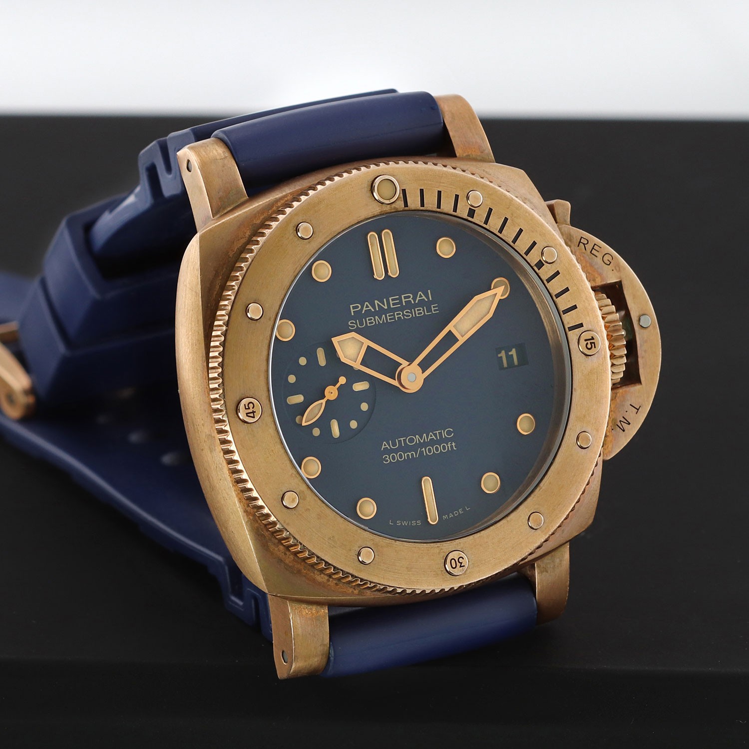 Panerai Submersible Bronzo Blu Abisso 42mm PAM01074