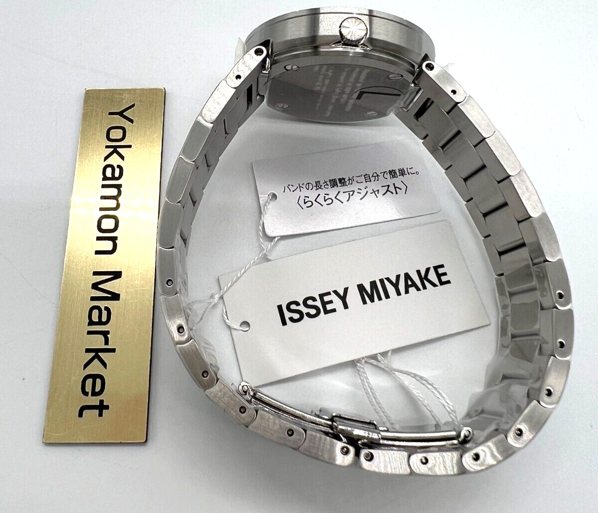 Issey Miyake To NY0N001 Tio Yoshioka Tokujin Designed IM-SILAN001 Wrist Watch