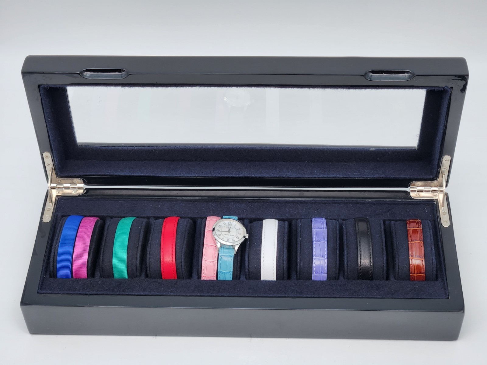 Ecclissi Sterling Silver 925 Changeable Band Watch in Case – New Battery
