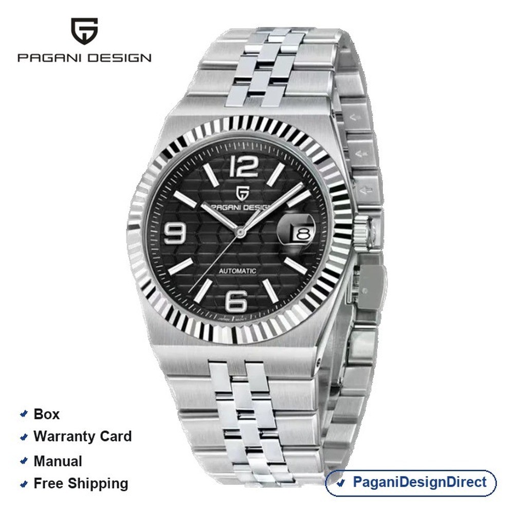 Pagani Design PD-YS027 Black Stainless Steel Automatic Men’s Watch