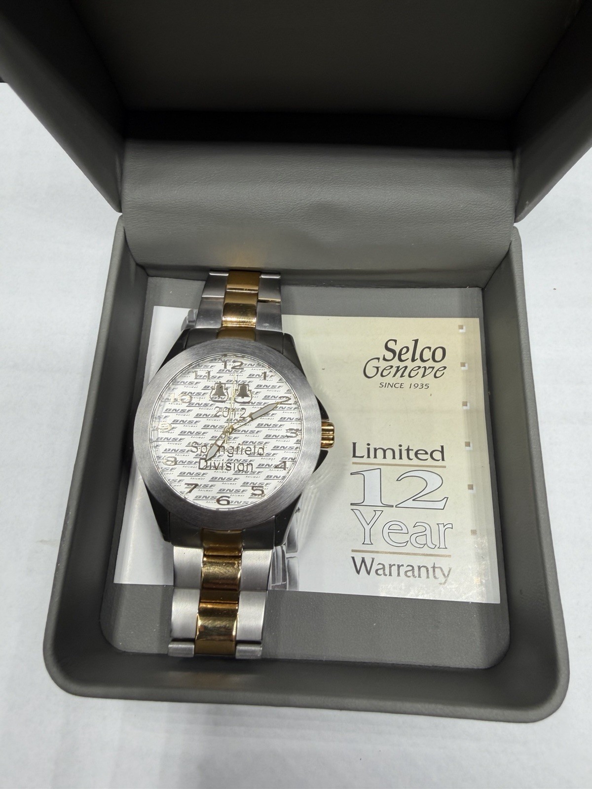BNSF 2012 Men’s Watch Train/Railroad Safety Award
