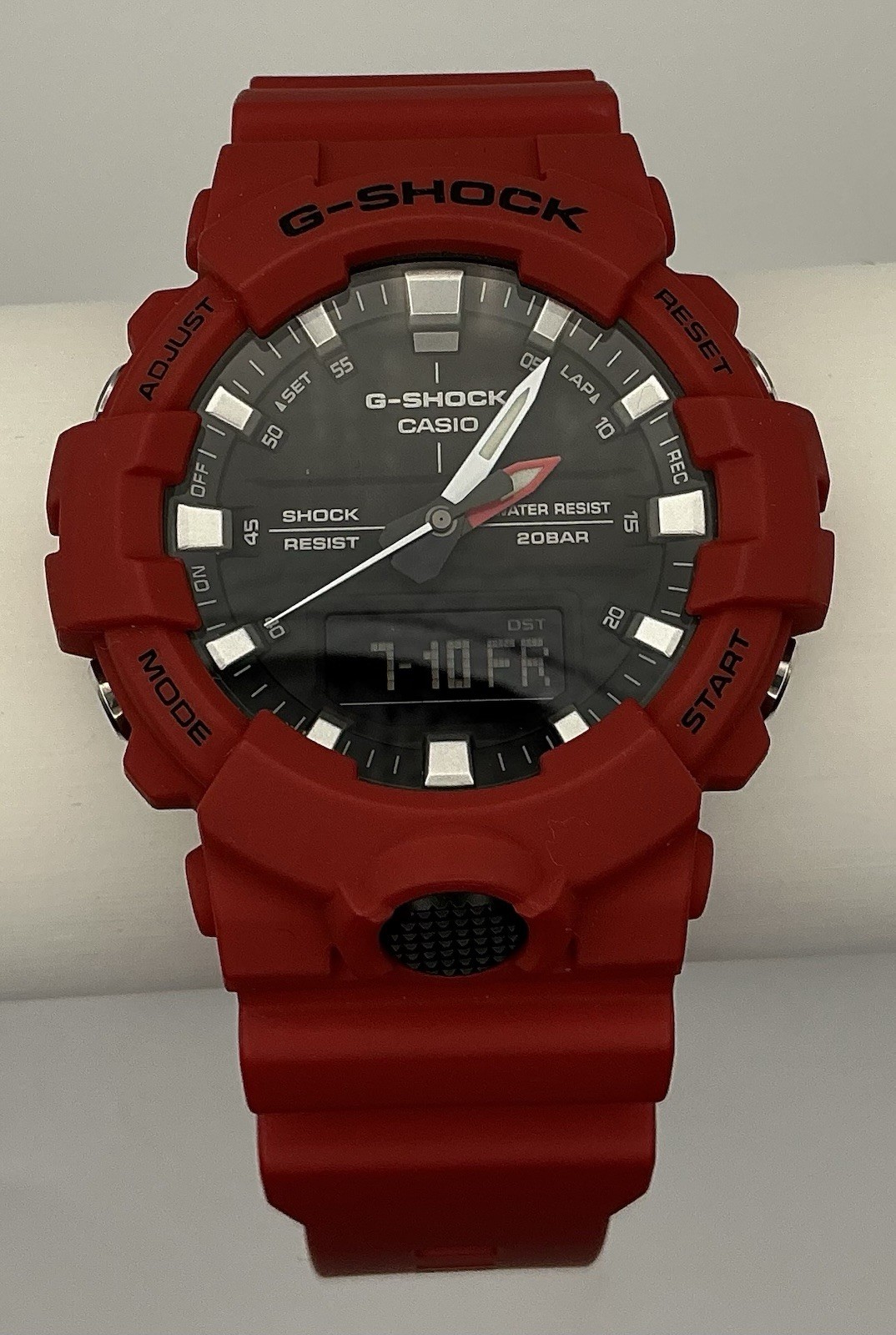 Casio Ga-800 G-Shock Red New Battery